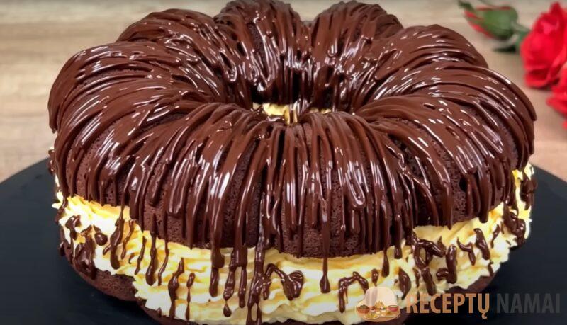 Рецепт торта "Трапеза Ангела". Эффектный десерт, который точно заинтересует всех гостей