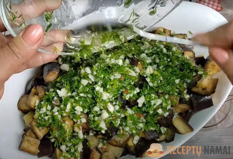 Баклажаны на зиму, как грибы. Готовлю по 20 банок с чесноком и укропом