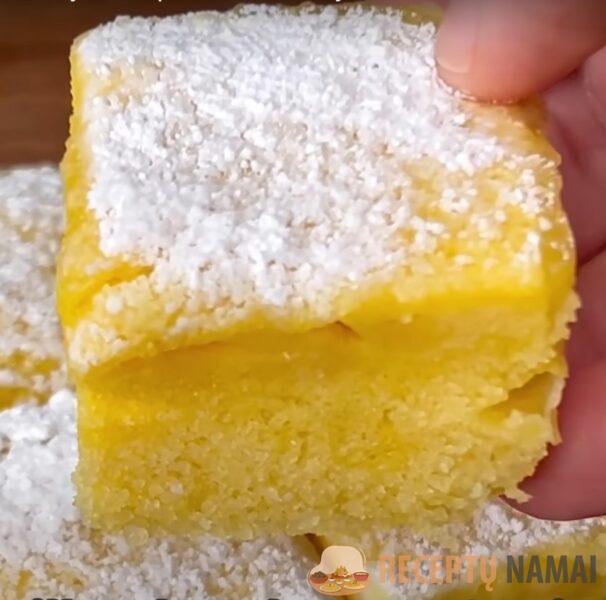 Без глютена. Пирог «Лимонное облачко»: рецепт за 3 минуты — просто, легко, вкусно