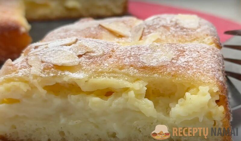 Лимонный пирог, тающий во рту. Рецепт за 15 минут