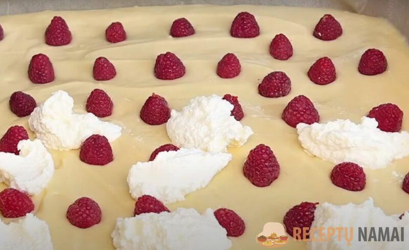 Большой и сочный ягодный пирог. К чаю за считаные минуты