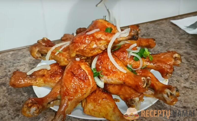 Аппетитные куриные ножки в шикарном маринаде. Праздничный рецепт