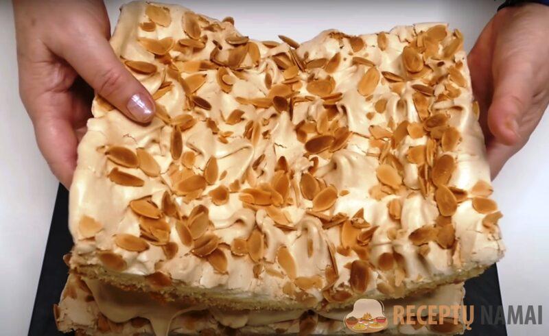 Знаменитый Норвежский торт. Готовится быстро и просто, получается вкуснейшим!