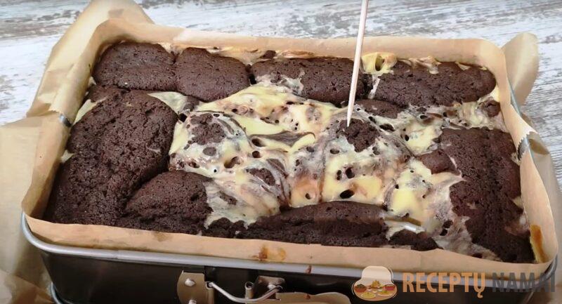 Знаменитый шоколадный пирог с пудингом: тает во рту. Просто и недорого