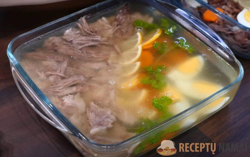 Холодец "Застольный" - самый вкусный праздничный рецепт. Проверено годами