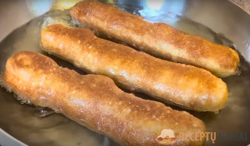 Хрустящие пирожки с картошкой из универсального дрожжевого теста. Простой и вкусный рецепт