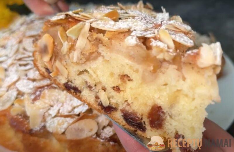 Любимый яблочный пирог в Италии. Невероятно быстрый и простой рецепт: вы будете печь его каждый день