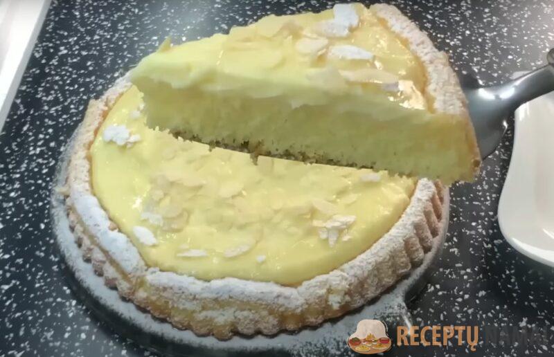 Итальянский лимонный торт. Простой домашний рецепт