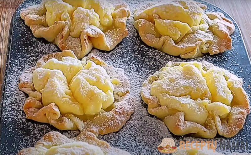 Итальянское печенье со вкусом пирожного. Нежная выпечка с творожным кремом!