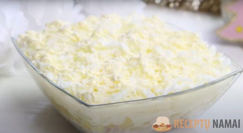 Как-же это вкусно и нежно. "Зимний" салат: всего 4 ингредиента