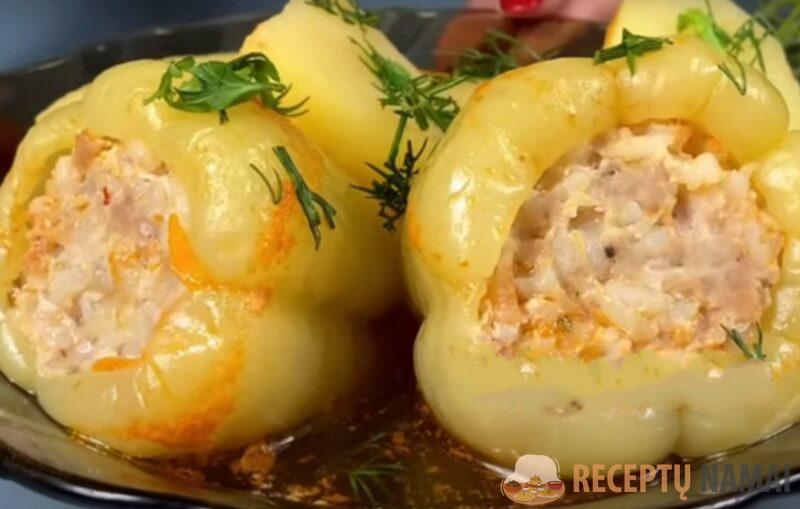 Как вкусно приготовить фаршированные перцы. Весь секрет в правильном бульоне