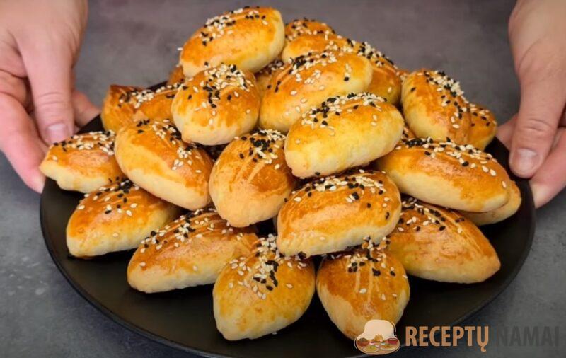 Гора пирожков за 30 минут. Пышное тесто для пирожков без дрожжей и кефира