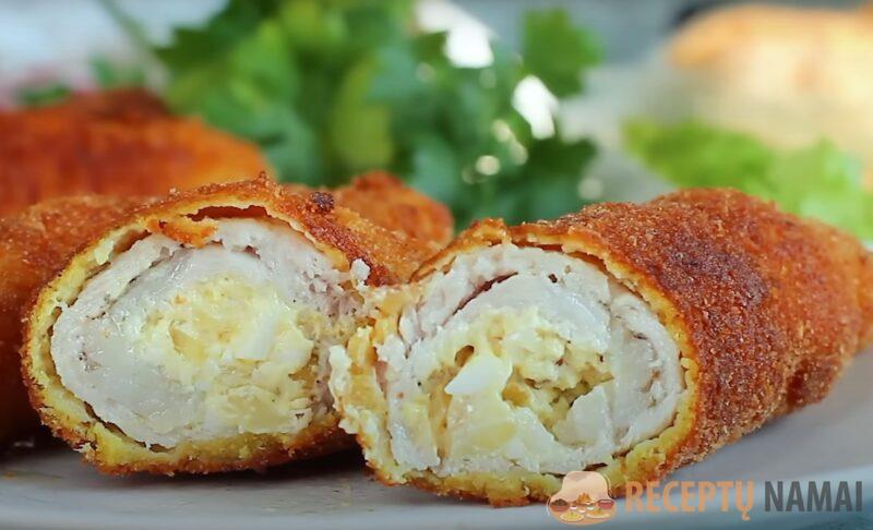 Рецепт свиных отбивных с нежной начинкой. Так легко приготовить