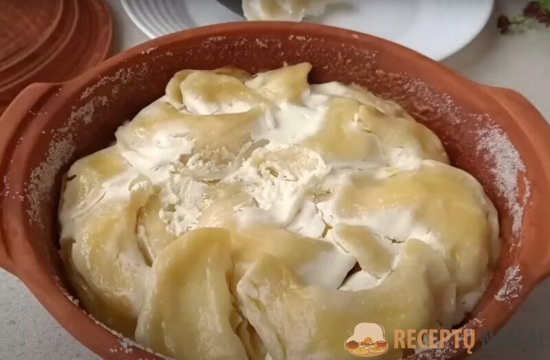 Вареники запеченные с творогом и сметаной. Рецепт идеального теста на вареники