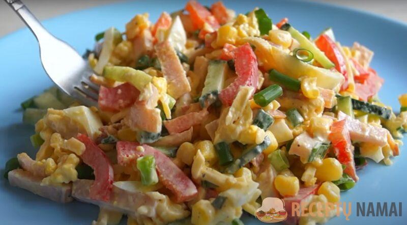 Нашумевший рецепт салата. Простой в приготовлении, а на вкус потрясающий: готовлю на все праздники