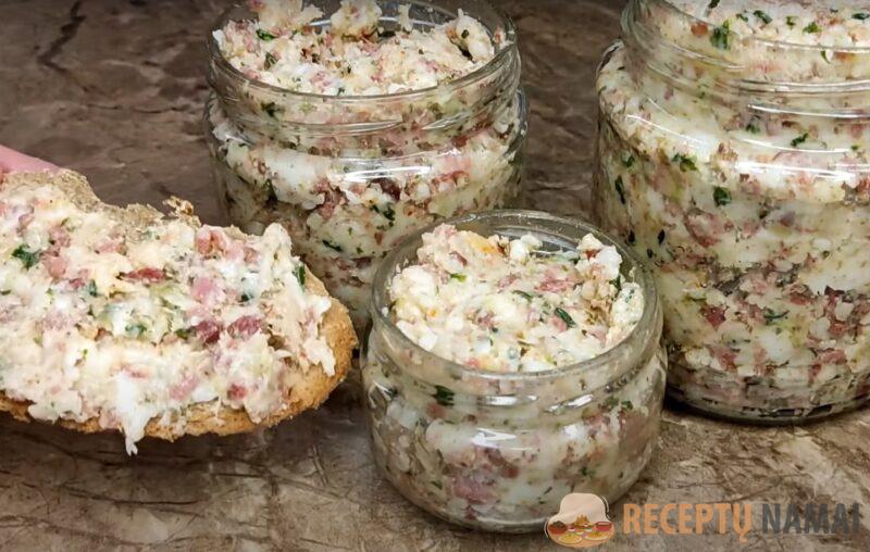 Намазка из сала и колбасы. Рецепт для перекуса и к первым блюдам: вкусно и сытно