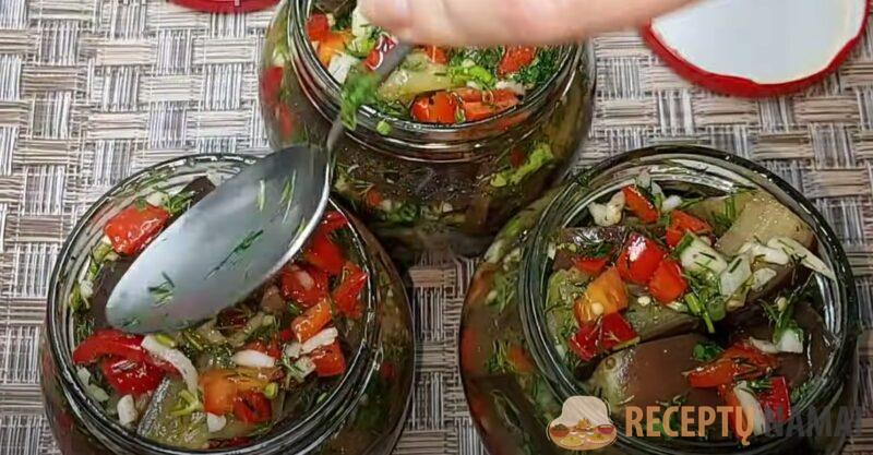 Маринованные баклажаны, как грибы на зиму. Рецепт наших мам и бабушек: с чесноком и перцем