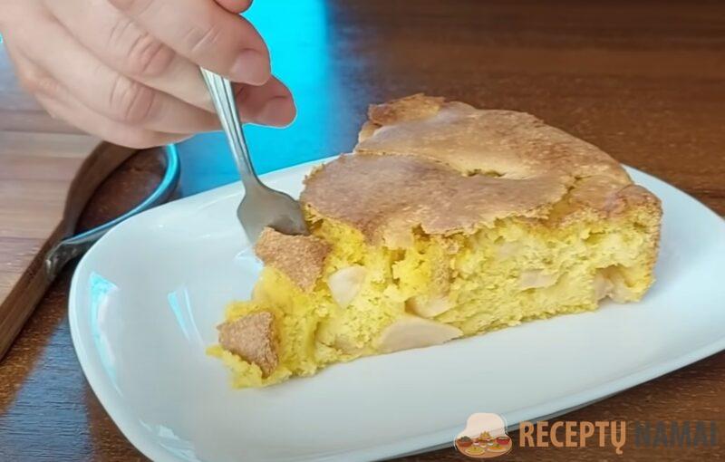 Рецепт наших мам и бабушек. Вкусный яблочный пирог без соды и разрыхлителя