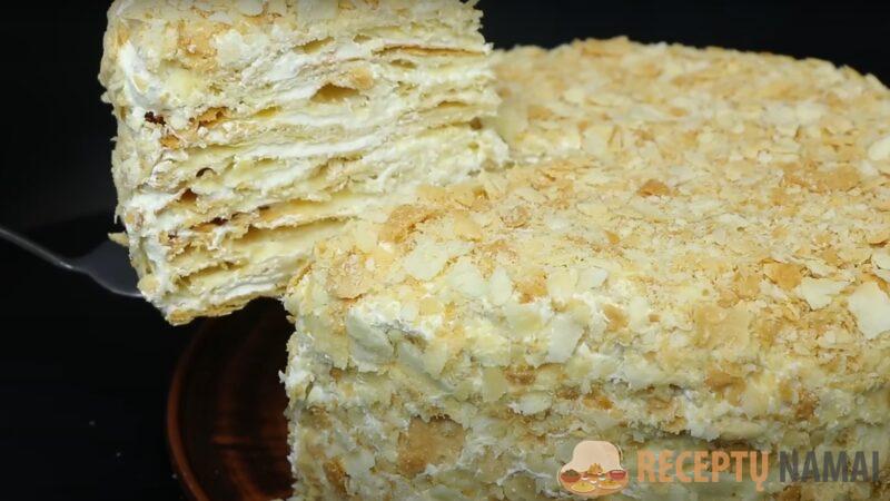 Торт "Наполеон". Все секреты хрустящих коржей: рецепт моего Советского детства