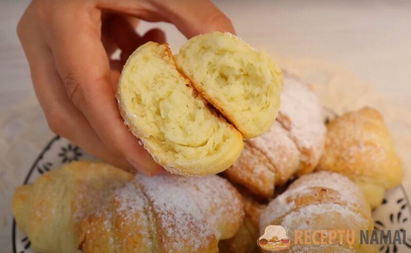 Возьмите 1 яйцо и творог. Пышные рогалики на скорую руку: рецепт без дрожжей