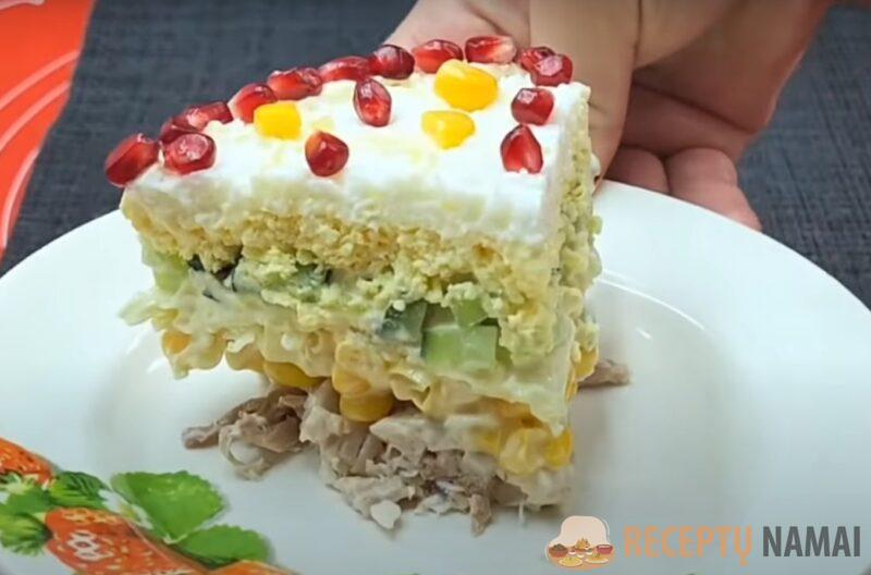 Салат “Принц” на Новогодний стол. До чего же он вкусный и красивый