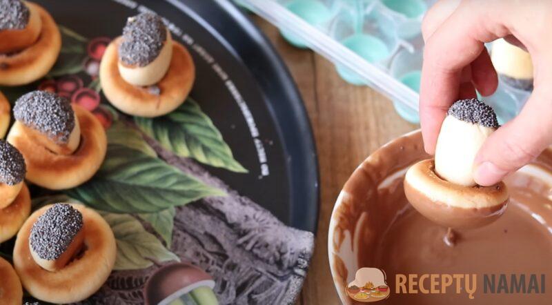 Сказочное печенье "Грибная поляна". Простой и вкусный рецепт к чаю: дети просто в восторге