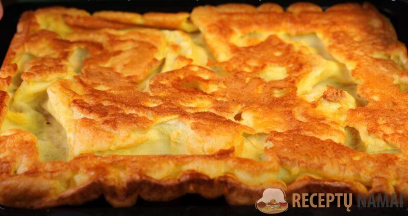 Изысканный рулет с начинкой из рикотты. Простое и вкусное блюдо из минимума продуктов