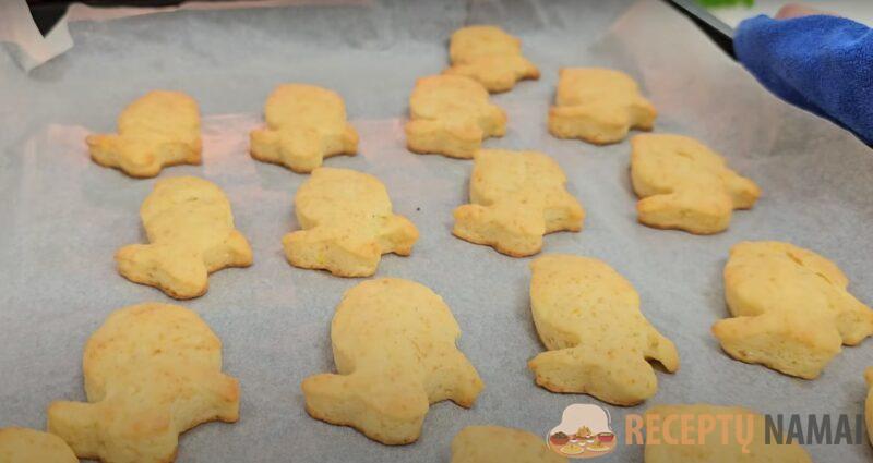 Творожное печенье «Пушистый кролик» - выпечка за 15 минут. "Пасхальные Зайки" без дрожжей и масла