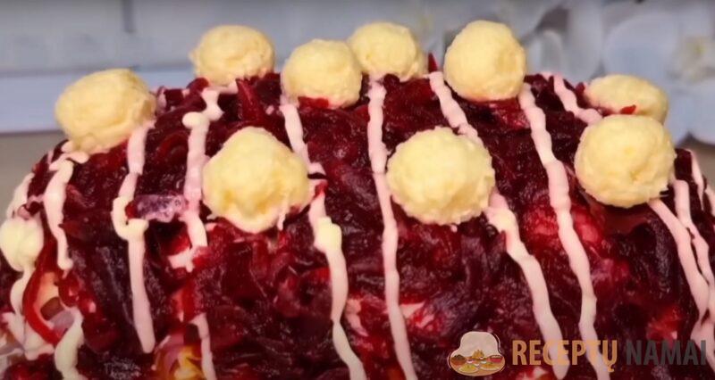 Салат "Ромео и Джульетта". Вы влюбитесь в него с первого взгляда: вкусно и красиво