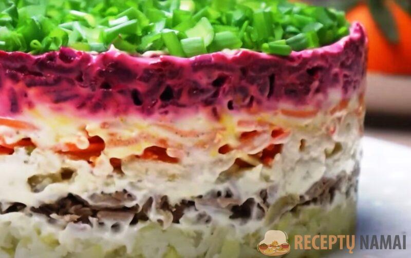 Салат “Снежный король” - шик и простота на праздничном столе