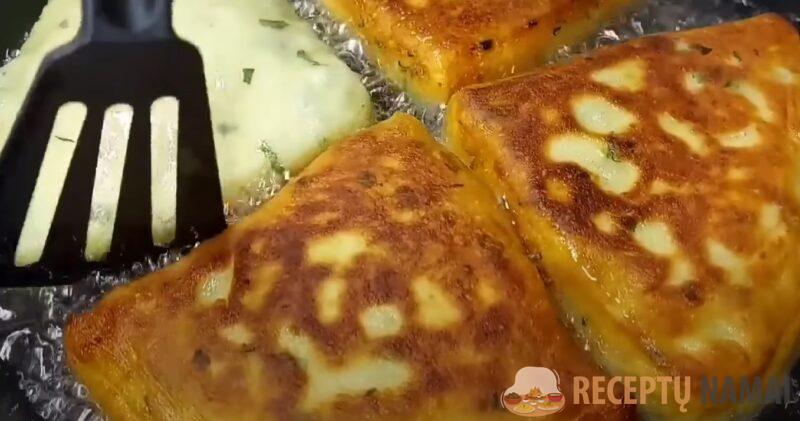 Давно забытый рецепт из СССР. Пирожки из картофельного теста с сочной начинкой