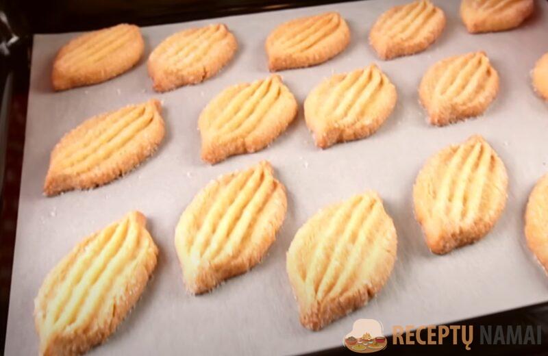 Самое вкусное сахарное печенье. Готовлю к чаю каждый день: простой рецепт