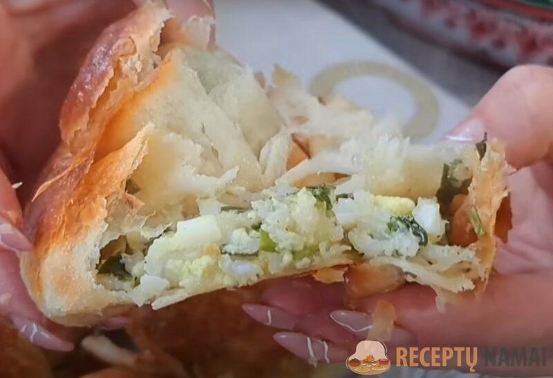 Вкусные слоеные улитки с начинкой. Рецепт самого простого слоёного теста