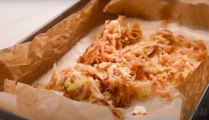 Вкусный яблочный пирог "3 стакана". Простой рецепт: все смешал и в духовку