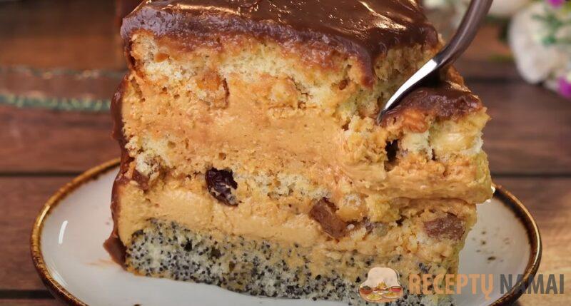 Вкуснейший торт “Сказка”. Рецепт из моего детства: невероятно вкусно и просто