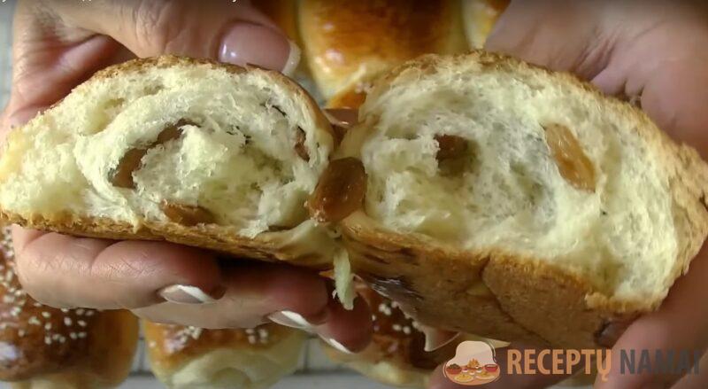 Рулетики с изюмом: нежный десерт для застолья. Тесто подходит для любой выпечки