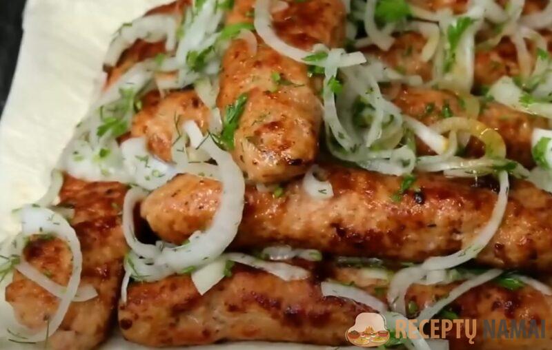 Сочные люля - кебаб на сковороде. Рецепт из фарша на праздничный стол: вместо шашлыка и котлет!