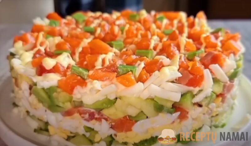 Влюбляет в себя всех, кто пробует. Салат “Женский секрет”