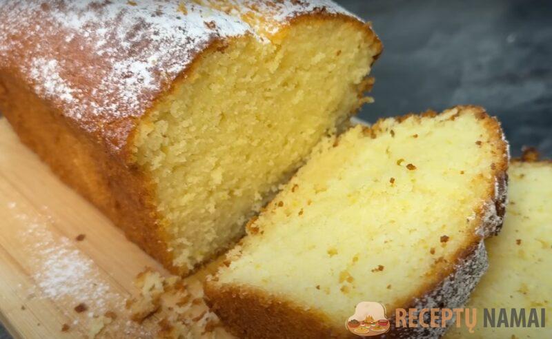 Нежный лимонный пирог. Мы съели все за 5 минут: настоящее кулинарное удовольствие