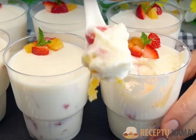 Нежный творожный десерт. Готовлю все лето и худею: рецепт без выпечки