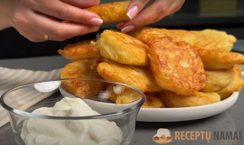 Так готовили наши бабушки. Картофельные оладьи: просто и вкусно