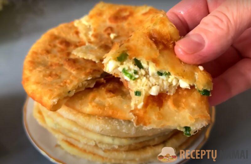 Так готовят только в Турции. Невероятно вкусные лепешки с луком и яйцом: покоряют сразу