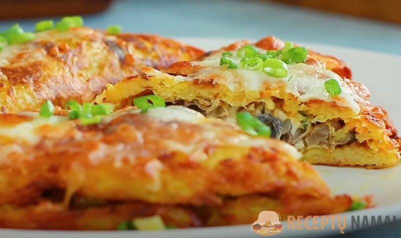 Хрустящие драники с сочной начинкой. Муж просит готовить их каждый день