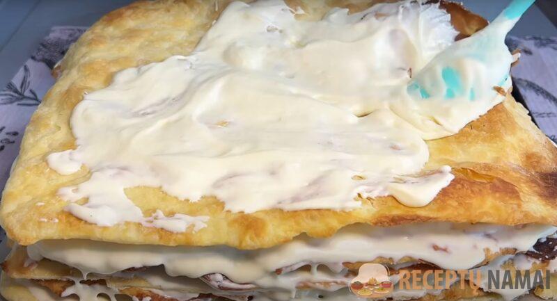 Хрустящий Наполеон за 25 минут. Такой в магазине не купишь