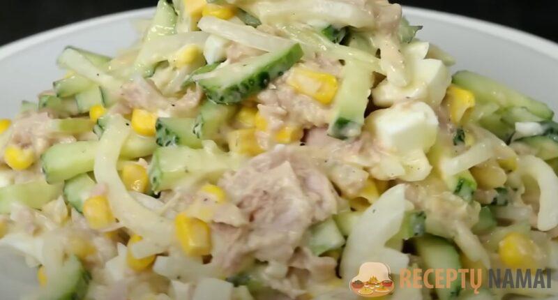 Салат "Гавань". Рецепт за 5 минут для идеального ужина: быстрый салат из самых доступных продуктов