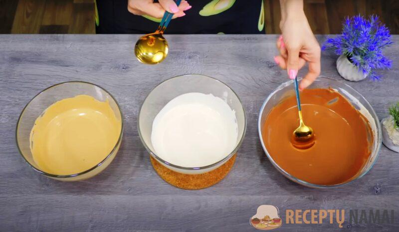 Торт "Зебра" без печенья и муки. Давно забытый рецепт из кулинарного журнала