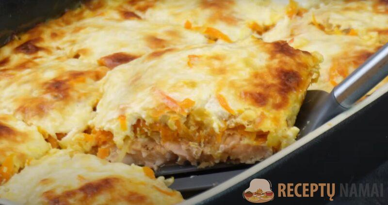 Рыба запечённая под вкусной шубкой. "Царский" рецепт при минимальных затратах