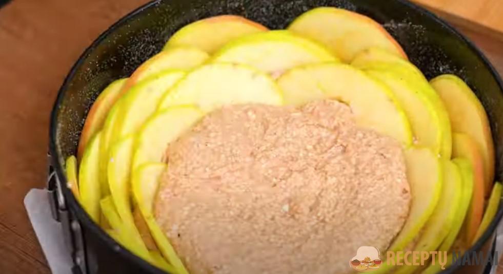 Хоть на ночь ешь! Яблочный пирог без сахара, муки и масла