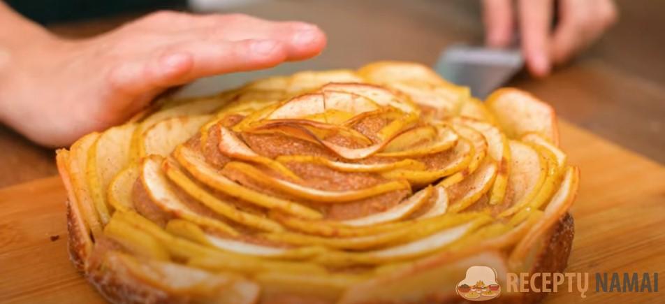 Хоть на ночь ешь! Яблочный пирог без сахара, муки и масла