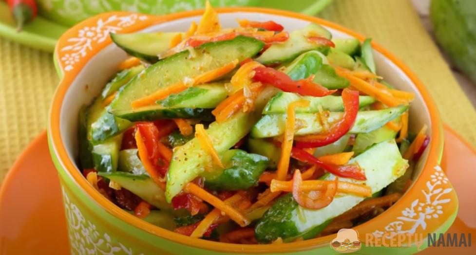 Огурцы по-корейски на зиму и не только! Аппетитный салат из огурцов по-корейски